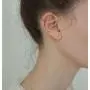 S.Leaf Cubic Zirconia Stud Earrings with Chain Sterling Silver Dangle Earrings for Women S.Leaf Cubic Zirconia Stud Earrings with Chain Sterling Silver Dangle Earrings for Women