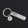 Boyfriend and Girlfriend Jewelry You Have My Heart and My Ass Keychain Lovers Gift Funny Gift for Couple