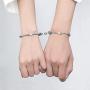 Couple Magnetic Bracelet Set Mutual Attraction Rope Braided Couple Valentines Day Bracelets Gift Jewelry Set for Couple Women Men His and Hers
