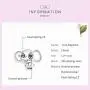 VOROCO 925 Sterling Silver Animals Ladybug Owl Lucky Cat Elephant Heart Unicorn Koala Cubic Zircon Charms Beads Women Jewelry Gifts for Pandora Bracelets VOROCO 925 Sterling Silver Animals Ladybug Owl Lucky Cat Elephant Heart Unicorn Koala Cubic Zircon Charms Beads Women Jewelry Gifts for Pandora Bracelets
