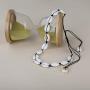 HOZEN Natural Shell Choker Necklace Handmade Adjustable Seashell Beads Beach Cord Necklace Bohemian Boho Hawaiian Jewelry for Women Girls