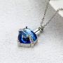 Rnivida Urn Necklace for Ashes, Forever in My Heart Cremation Jewelry for Ashes Necklace Jewelry Gifts for Memorial Ash Holder