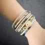 AZORA Womens Leather Wrap Bracelet Multi Strands Leopard Print Cuff Bracelets Bangle Jewelry for Women Teen Girls AZORA Womens Leather Wrap Bracelet Multi Strands Leopard Print Cuff Bracelets Bangle Jewelry for Women Teen Girls