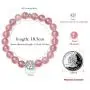 ZENI Tree of Life Bracelet, Natural Gemstone Bead Bracelet for Women, 8mm Stone Bead Bracelet with Silver Pendant, Crystal Agate Healing Jewelry Gift
