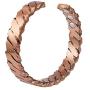 Jecanori Copper Bracelets for Men Women Magnetic Therapy Bracelet for Arthritis Pain Relief with Powerful Magnets 2PCS Adjustable Cuff Bangle Healthy Gifts