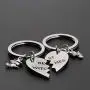MAOFAED Best Witches Keychain BFF Friendship Gift Sister Gift Broken Heart Best Friend Keychain Set