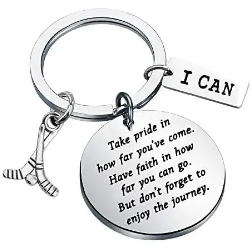 FUSTMW Ice Hockey Keychain Gifts Hockey Team Keychain Hockey Player Inspiration Gifts Ice Hockey Senior Gift for Boys Girls Ice Hockey Gift FUSTMW Ice Hockey Keychain Gifts Hockey Team Keychain Hockey Player Inspiration Gifts Ice Hockey Senior Gift for Boys Girls Ice Hockey Gift