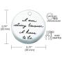 BB Becker I am Strong Sterling Silver Necklace - Gift For Strength, Birthday, Best Friend Gifts