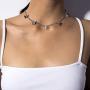 NICEMOVIC Dainty Butterfly Necklace for Women 18K Gold Choker Necklaces Butterfly Choker for Wife Girlfriend Friends Gifts