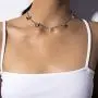 NICEMOVIC Dainty Butterfly Necklace for Women 18K Gold Choker Necklaces Butterfly Choker for Wife Girlfriend Friends Gifts