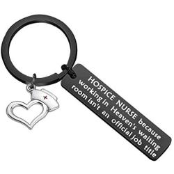 CENWA Hospice Nurse Gift Nurse Week Gift Nurse Life Gift Hospice Nurse Because Working in Heaven’s Waiting Room Isn’t an Official Job Title Thank You Gift for Hospice Nurse