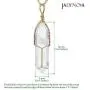 JADENOVA Full Wire Wrapped Energy Healing Crystal Gemstone Pendant Necklace 18'' Stainless Steel Chain JADENOVA Full Wire Wrapped Energy Healing Crystal Gemstone Pendant Necklace 18'' Stainless Steel Chain
