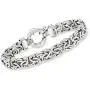 Ross-Simons Sterling Silver Medium Byzantine Bracelet Ross-Simons Sterling Silver Medium Byzantine Bracelet