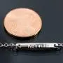 Personalize A Dainty Baby Name Bar Bracelet