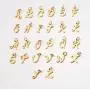 OBSUN Initial Sunflower Necklace Letter Sunflower Card Neckalce You are Sunshine Gift Sunflower Jewelry Gifts for Women Girls
