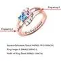 AILIN Personalized Mothers Ring with 1-6 Birthstones & Engraving 925 Sterling Silver Promise Rings for Mom Grandma Family Couple Ring Engagement Rings for Women Silvier Rose Gold Gold Plated AILIN Personalized Mothers Ring with 1-6 Birthstones & Engraving 925 Sterling Silver Promise Rings for Mom Grandma Family Couple Ring Engagement Rings for Women Silvier Rose Gold Gold Plated