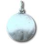 Sterling Silver Doubting Thomas Medal - St Thomas The Apostle Medal - Antique Replica