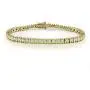 GemStar USA Round-Cut Cubic Zirconia Fashion Bar Tennis Bracelet GemStar USA Round-Cut Cubic Zirconia Fashion Bar Tennis Bracelet