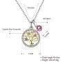 Palala 925 Sterling Silver Pendant, Tree of Life Necklace for Women Girls,Cubic Zirconia Necklace Fine Jewelry Gifts for Wife, Mum and Girlfriend Palala 925 Sterling Silver Pendant, Tree of Life Necklace for Women Girls,Cubic Zirconia Necklace Fine Jewelry Gifts for Wife, Mum and Girlfriend