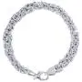 Charmsy Sterling Silver Jewelry Byzantine Bracelet for Women Charmsy Sterling Silver Jewelry Byzantine Bracelet for Women