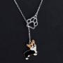 TIIMG Corgi Gift Corgi Mom Gift Corgi Owner Gift Corgi Dangle Earrings Dog Lover Gift Dog Mom Jewelry