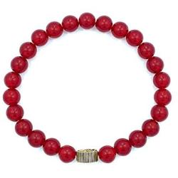 HAN CHOLO Mighty Morphin Power Rangers | Red Ranger Power Bead Bracelet