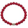 HAN CHOLO Mighty Morphin Power Rangers | Red Ranger Power Bead Bracelet