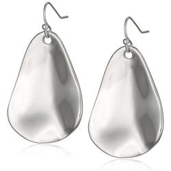 Robert Lee Morris Soho Silver Organic Drop Earrings