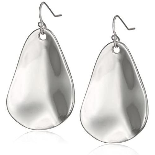 Robert Lee Morris Soho Silver Organic Drop Earrings