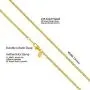 LIFETIME JEWELRY Scroll Link Chain Necklace 24k Real Gold Plated for Men & Women LIFETIME JEWELRY Scroll Link Chain Necklace 24k Real Gold Plated for Men & Women