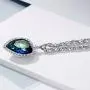 Neoglory Blue Crystal Heart Pendant Necklace For Women Heart of The Ocean Titanic Big Heart Pendant Women Necklace21'' embellished with Crystals from Swarovski ,LADY COLOUR Mothers Day Jewelry Gifts Neoglory Blue Crystal Heart Pendant Necklace For Women Heart of The Ocean Titanic Big Heart Pendant Women Necklace21'' embellished with Crystals from Swarovski ,LADY COLOUR Mothers Day Jewelry Gifts