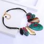 YAZILIND Acrylic Collar Resin Chain Necklace Clothes Accessories Choker Women Birthday Party Jewelry Gift