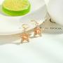 Moon Earrings for women Girls Moon and Star Earrings Jewelry Fashion Long Drop Dangle Stud