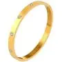 LINFENG Love Friendship Bangle Bracelet with Crystal Stainless Steel Hinged Fashion Jewelry Birthday Present Gifts LINFENG Love Friendship Bangle Bracelet with Crystal Stainless Steel Hinged Fashion Jewelry Birthday Present Gifts