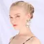 Vavhoo 2 pairs Cool Funny Simulation Yellow White Popcorn Earrings Girl Cute Trendy Food Drop Dangle for Young Women Ladies Korean Style