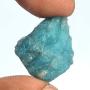 gemhub A Grade Natural Raw Rough Sky Blue Aquamarine 23.50 Ct Healing Crystal Rough Aquamarine Stone for Cabbing