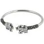 NOVICA .925 Sterling Silver Animal Cuff Bracelet Proud Elephant NOVICA .925 Sterling Silver Animal Cuff Bracelet Proud Elephant