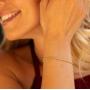Lifetime Jewelry 1mm Rope Chain Bracelet for Women & Men 24k Real Gold Plated