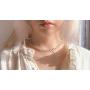 MooseMiroir Cuban Link Choker Women - 18k Gold Stainless Steel Preppy Jewelry egirl Jewelry Grunge Necklaces Minimalistic Choker