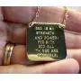 12 Tribes of Israel Necklace High Priest Breastplate Pendant Necklace 18K Gold Plated Hoshen GOD IS MY STRENGTH AND POWER: FOR WITH GOD ALL THINGS ARE POSSIBLE Phil 4:13 For Men Women Jewelry Locket