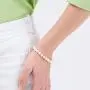 LeCalla Flaunt Sterling Silver Jewelry Pearl Sliding Bolo Bracelet for Women