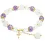 Rose&Poem Triple Crystal Bracelet, Amethyst-Moonstone-Clear Quartz, 14K Gold Plated Key Charm Stretch Beaded Bracelet, Spiritual Reiki Chakra Fertility Healing Gemstone Beads Dainty Jewelry Gift Rose&Poem Triple Crystal Bracelet, Amethyst-Moonstone-Clear Quartz, 14K Gold Plated Key Charm Stretch Beaded Bracelet, Spiritual Reiki Chakra Fertility Healing Gemstone Beads Dainty Jewelry Gift