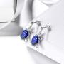 Aurora Tears Tutrle Jewelry 925 Sterling Silver Women Sea Animal Turtle Necklace/Earring/Ring/Bracelet Crystal Cubic Zirconia Jewelry