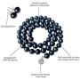 Pearl Romance II Round Pearl II Black Pearl Necklace Bracelet & Earrings Set for Women 3 Piece Set Strand Stud Earring Pearl Jewelry Christmas Genuine Cultured Freshwater