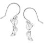 Silpada Garden Whimsy Floral Drop Earrings in Sterling Silver