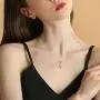 ChicSilver Lovely Cat Animal Necklace for Women Girls Hypoallergenic 925 Sterling Silver Cat Pendant Necklace Fashion Jewelry
