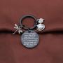 KUIYAI Gilmore Girls Inspire Gift Gilmore Girls Keychain Always Remember You’re Braver Than You Believe Keychain Inspiration Gift