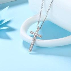 Cubic Zirconia Iced Out Initial Letter Necklace for Women Men 925 Sterling Silver Simulated Diamond Bling A to Z 26 Alphabet Pendant Necklace Bridesmaid Engagement Jewerly Gift