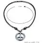 TIDOO Jewelry Magnetic Hematite Necklace Therapy Necklace Hematite Round Beads Healing Stone Chain