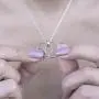 Apology Gift Necklace For Her: Gift to Say Youre Sorry Best Friend, Girlfriend, Jewelry, 2 Linked Circles (silver-plated-brass, NA)
